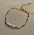 Bracelet Anais - White Freshwater Pearls