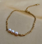 Bracelet Anais - White Freshwater Pearls