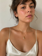 Collier Pendentif Perle d'Eau Douce – Halo de Perles Multicolores Blanches et Or