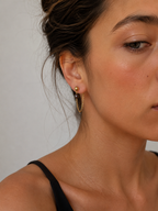Boucles d'oreilles pendantes en perles de culture d'eau douce blanches - Remontants d'oreilles