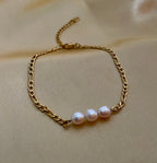 Bracelet Anais - White Freshwater Pearls
